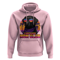 Funny Black Labrador Hoodie Dog Mom Retro Sunset Gift - Wonder Print Shop