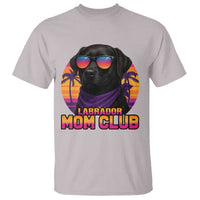 Funny Black Labrador T Shirt Dog Mom Retro Sunset Gift - Wonder Print Shop