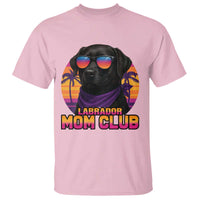 Funny Black Labrador T Shirt Dog Mom Retro Sunset Gift - Wonder Print Shop
