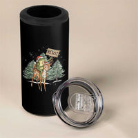 Resist Portland Frog Protest Christmas 4 in 1 Can Cooler Tumbler Funny Holiday Meme Gift Idea - Wonder Print Shop