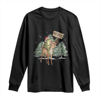 Resist Portland Frog Protest Christmas Long Sleeve Shirt Funny Holiday Meme Gift Idea - Wonder Print Shop