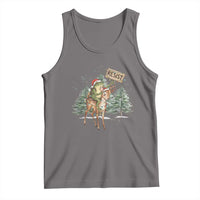 Resist Portland Frog Protest Christmas Tank Top Funny Holiday Meme Gift Idea - Wonder Print Shop