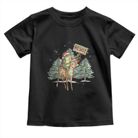 Resist Portland Frog Protest Christmas Toddler T Shirt Funny Holiday Meme Gift Idea - Wonder Print Shop