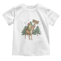 Resist Portland Frog Protest Christmas Toddler T Shirt Funny Holiday Meme Gift Idea - Wonder Print Shop