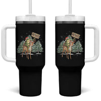 Resist Portland Frog Protest Christmas Tumbler With Handle Funny Holiday Meme Gift Idea - Wonder Print Shop