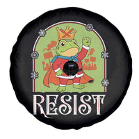 Resist Portland Frog Protest Spare Tire Cover Funny No Kings Christmas Gift - Wonder Print Shop