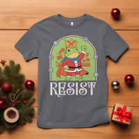 Resist Portland Frog Protest T Shirt Funny No Kings Christmas Gift - Wonder Print Shop