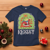 Resist Portland Frog Protest T Shirt Funny No Kings Christmas Gift - Wonder Print Shop