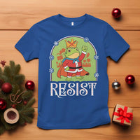 Resist Portland Frog Protest T Shirt Funny No Kings Christmas Gift - Wonder Print Shop
