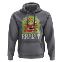 Resist Portland Frog Protest Hoodie Funny No Kings Christmas Gift - Wonder Print Shop