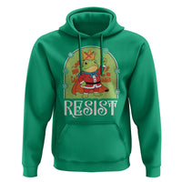 Resist Portland Frog Protest Hoodie Funny No Kings Christmas Gift - Wonder Print Shop