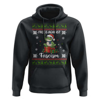 Frogs Against Fascism Ugly Sweater Hoodie Funny Portland Christmas Frog Gift - Wonder Print Shop