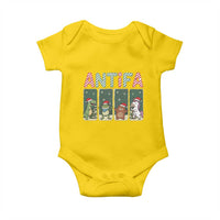 Funny Christmas Frogtifa Baby Onesie Portland Resist Frog Protest - Wonder Print Shop