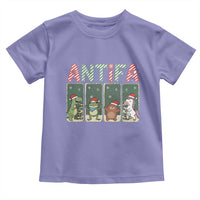 Funny Christmas Frogtifa Toddler T Shirt Portland Resist Frog Protest - Wonder Print Shop