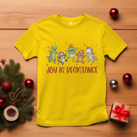 Joy Is Resistance T Shirt Funny Portland Frog Protest Christmas Gift - Wonder Print Shop