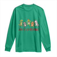 Joy Is Resistance Long Sleeve Shirt Funny Portland Frog Protest Christmas Gift - Wonder Print Shop