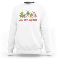 Joy Is Resistance Sweatshirt Funny Portland Frog Protest Christmas Gift - Wonder Print Shop