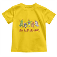 Joy Is Resistance Toddler T Shirt Funny Portland Frog Protest Christmas Gift - Wonder Print Shop