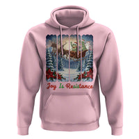 Joy Is Resistance Portland Frog Protest Hoodie Funny Holiday Meme Gift Idea - Wonder Print Shop