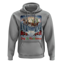 Joy Is Resistance Portland Frog Protest Hoodie Funny Holiday Meme Gift Idea - Wonder Print Shop