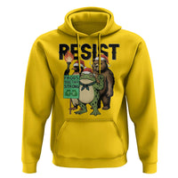 Funny Christmas Frogs Together Strong Hoodie Portland Resist Meme Gift - Wonder Print Shop