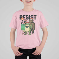 Funny Christmas Frogs Together Strong T Shirt For Kid Portland Resist Meme Gift - Wonder Print Shop