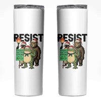 Funny Christmas Frogs Together Strong Skinny Tumbler Portland Resist Meme Gift - Wonder Print Shop
