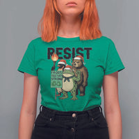 Funny Christmas Frogs Together Strong T Shirt For Women Portland Resist Meme Gift - Wonder Print Shop