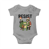 Portland Frog Protest Frogs Together Strong Baby Onesie Funny Holiday Gift - Wonder Print Shop