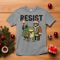 Portland Frog Protest Frogs Together Strong T Shirt Funny Holiday Gift - Wonder Print Shop
