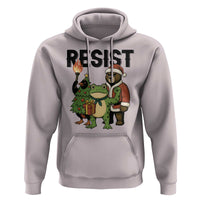 Portland Frog Protest Frogs Together Strong Hoodie Funny Holiday Gift - Wonder Print Shop