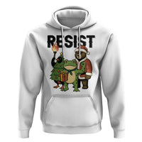 Portland Frog Protest Frogs Together Strong Hoodie Funny Holiday Gift - Wonder Print Shop