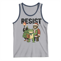 Portland Frog Protest Frogs Together Strong Tank Top Funny Holiday Gift - Wonder Print Shop