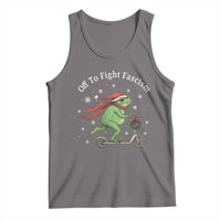 Portland Frog Protest Off To Fight Fascism Tank Top Funny Christmas Gift - Wonder Print Shop