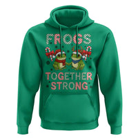 Frogs Together Strong Hoodie Funny Portland Christmas Resist Gift - Wonder Print Shop