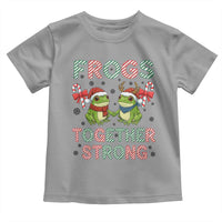 Frogs Together Strong Toddler T Shirt Funny Portland Christmas Resist Gift - Wonder Print Shop