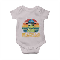Only You Can Prevent Fascism Baby Onesie Funny Portland Frog Protest Gift - Wonder Print Shop
