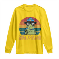 Only You Can Prevent Fascism Long Sleeve Shirt Funny Portland Frog Protest Gift - Wonder Print Shop