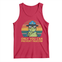 Only You Can Prevent Fascism Tank Top Funny Portland Frog Protest Gift - Wonder Print Shop