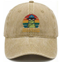 Only You Can Prevent Fascism Washed Cotton Baseball Cap Funny Portland Frog Protest Gift