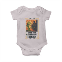 Funny Portland Frog Protest Baby Onesie Only You Can Prevent Fascism Gift - Wonder Print Shop