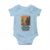 Funny Portland Frog Protest Baby Onesie Only You Can Prevent Fascism Gift - Wonder Print Shop