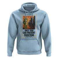 Funny Portland Frog Protest Hoodie Only You Can Prevent Fascism Gift - Wonder Print Shop