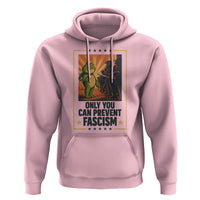 Funny Portland Frog Protest Hoodie Only You Can Prevent Fascism Gift - Wonder Print Shop