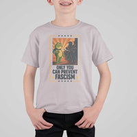 Funny Portland Frog Protest T Shirt For Kid Only You Can Prevent Fascism Gift - Wonder Print Shop