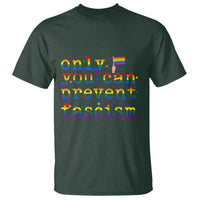 Funny LGBT Activist T Shirt Only You Can Prevent Fascism Protest Gift - Wonder Print Shop