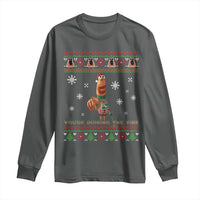 Funny Marcus The Worm You Are Ruining The Vibe Long Sleeve Shirt Ugly Christmas Gift - Wonder Print Shop