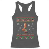 Funny Marcus The Worm You Are Ruining The Vibe Racerback Tank Top Ugly Christmas Gift - Wonder Print Shop