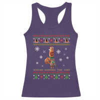 Funny Marcus The Worm You Are Ruining The Vibe Racerback Tank Top Ugly Christmas Gift - Wonder Print Shop