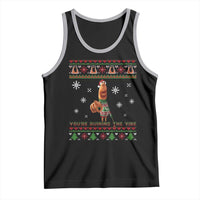 Funny Marcus The Worm You Are Ruining The Vibe Tank Top Ugly Christmas Gift - Wonder Print Shop